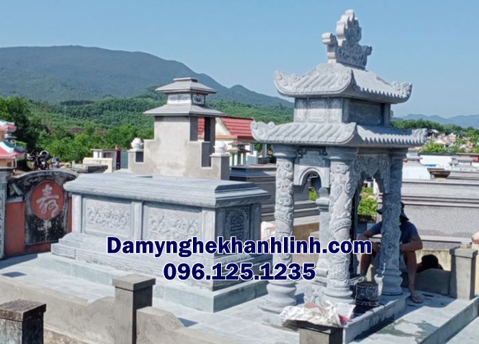 Chất liệu làm mộ đá nào bền đẹp nhất? So sánh đá xanh, đá hoa cương, đá trắng