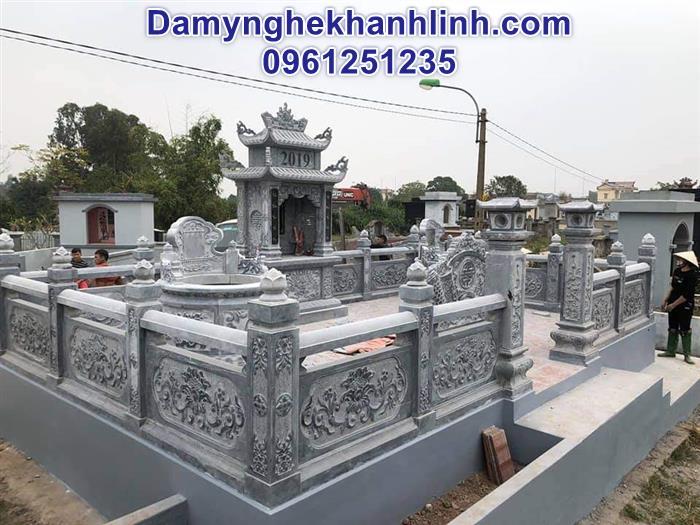 Cơ sở bán lăng mộ đá mẫu đẹp giá tốt uy tín tại Ninh Bình