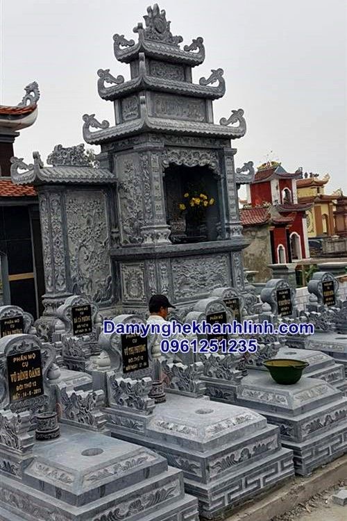  Lắp đặt khu lăng mộ đá gia tộc họ Vũ tại Hải Dương