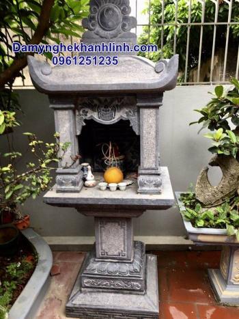 Mẫu bàn thờ thiên bằng đá xanh đẹp bán tại Hà Nội 