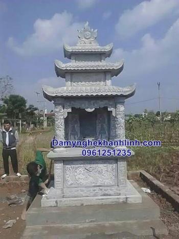 Lăng thờ đá - mẫu lăng thờ đá đơn đẹp nhất hiện nay.
