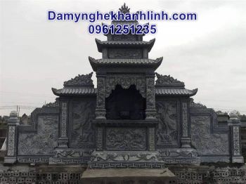 Lăng thờ đá - Mẫu lăng thờ bằng đá đẹp thiết kế tinh tế