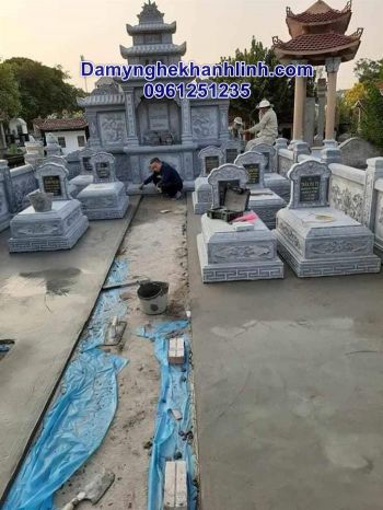 Top 21+ Mẫu mộ đá tam cấp đẹp - Đá mỹ nghệ Khánh Linh
