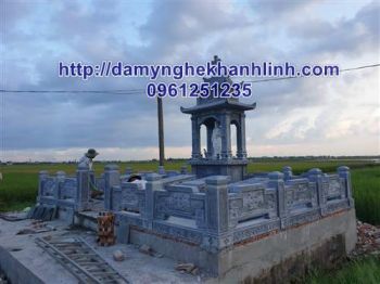Mẫu khu lăng mộ đá công giáo đẹp - mộ đá dành cho người theo đạo thiên chúa