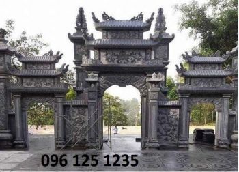 Cổng đá - cổng đá đình chùa đẹp 001