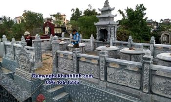 Mẫu khu lăng mộ nghĩa trang gia đình chuẩn phong thủy