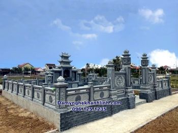  Mẫu khu lăng mộ gia đình đá xanh đẹp lọt top 10+ mẫu lăng mộ đẹp nhất