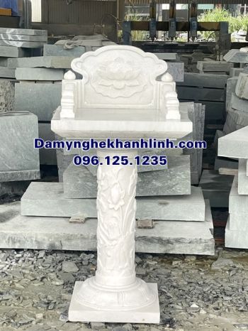 Mẫu cây hương đá trắng thờ thiên ngoài trời đẹp nhất định không nên bỏ qua