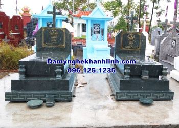 Mộ đạo công giáo đẹp thiết kế nhỏ gọn đơn giản