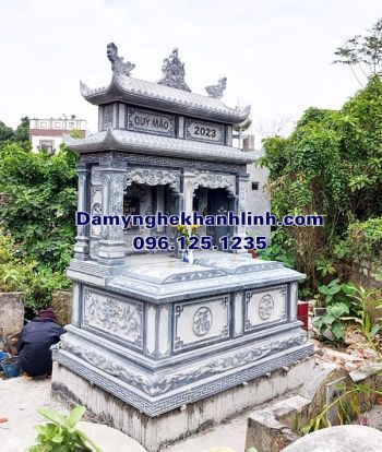  Mẫu mộ đôi nhà mồ cho song thân đẹp chuẩn phong thủy