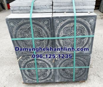 Mẫu đá lát sân đình chùa nhà thờ họ đẹp