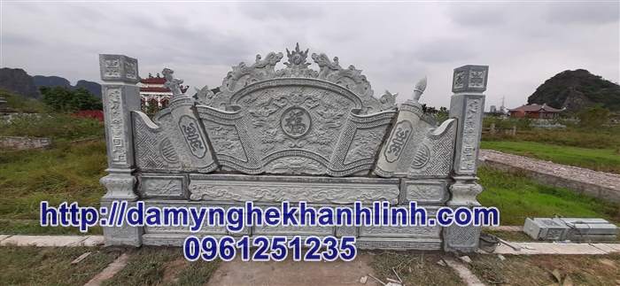 Bình phong đá trấn phong thủy