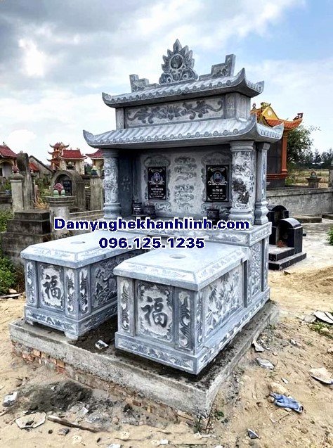 Địa chỉ bán mẫu mộ đá đôi đẹp tại Bình Dương