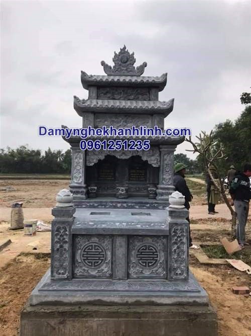 Địa chỉ bán mẫu mộ đá đôi đẹp tại Hà Nam