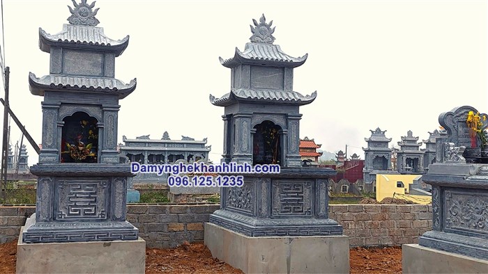  Địa chỉ bán mộ tam cấp đá xanh giá rẻ uy tín tại Bắc giang