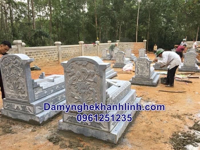 Hình ảnh mộ đá tam cấp đẹp 