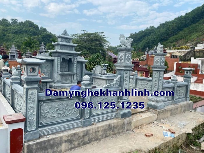  Kinh nghiệm xây khu lăng mộ đá gia đình kích thước chuẩn phong thủy