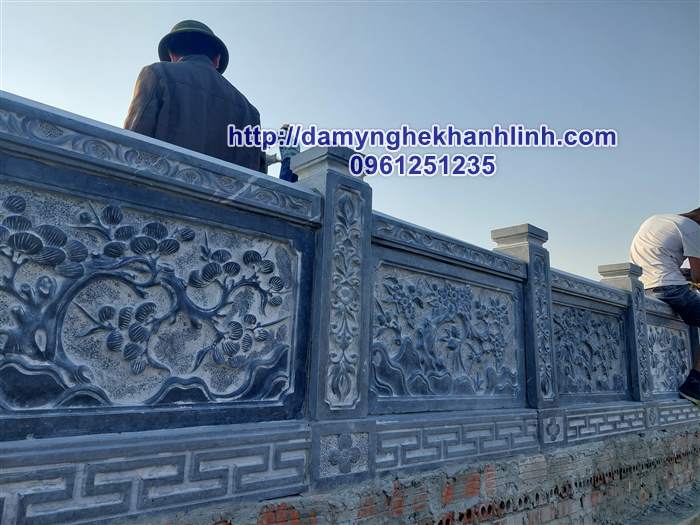 Lan can bằng đá [ 25+] mẫu lan can đá khu lăng mộ đẹp năm 2022