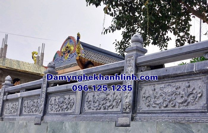 Lan can đá nét đẹp độc đáo cho các công trình kiến trúc.