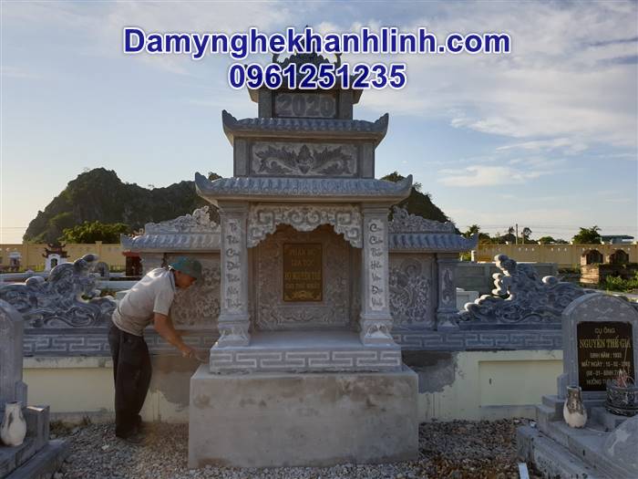 Lăng thờ đá đẹp
