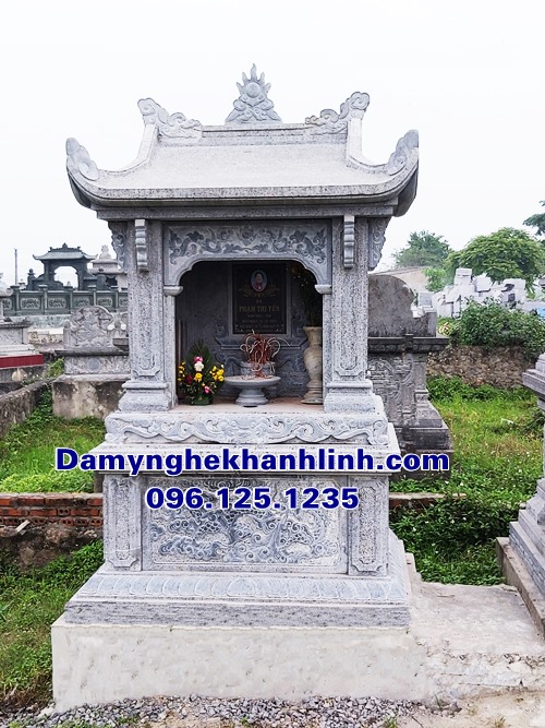 Mẫu am thờ ngoài trời bằng đá thiết kế nhỏ gọn