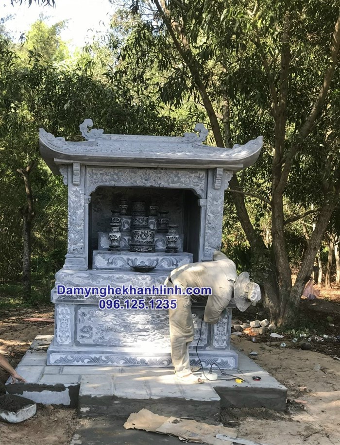 Mẫu am thờ ngoài trời bằng đá xanh tự nhiên giá tốt