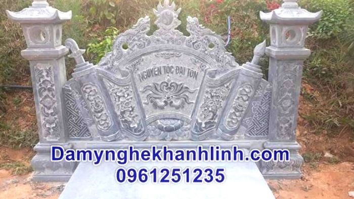 Mẫu bình phong đá đẹp
