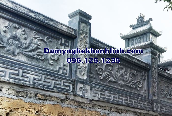 Mẫu hàng rào đá lăng mộ đẹp bán tại Phú Thọ 2