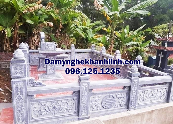 Mẫu hàng rào đá lăng mộ đẹp bán tại Phú Thọ 4