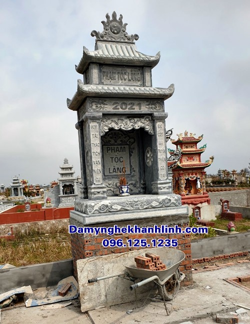 Mẫu lăng thờ đá - long đình đá am thờ đá đẹp
