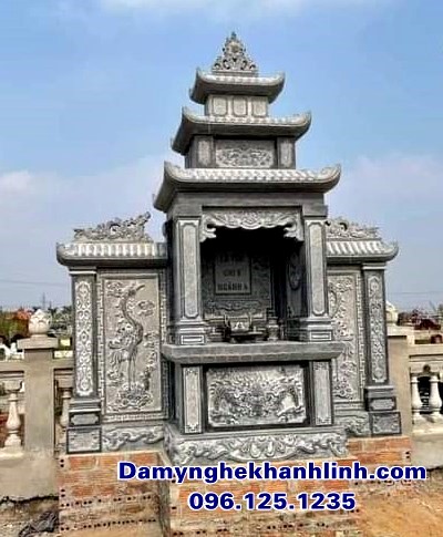 Mẫu lăng thờ đá - long đình đá cánh hạc