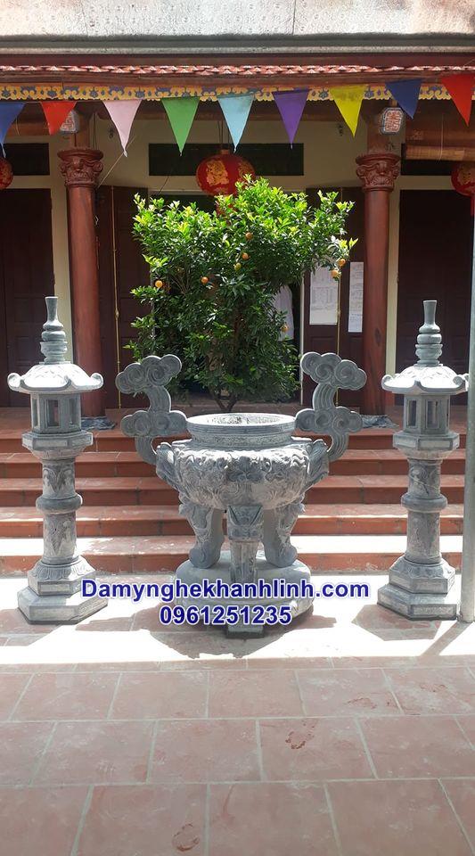 Mẫu lư hương đá đẹp