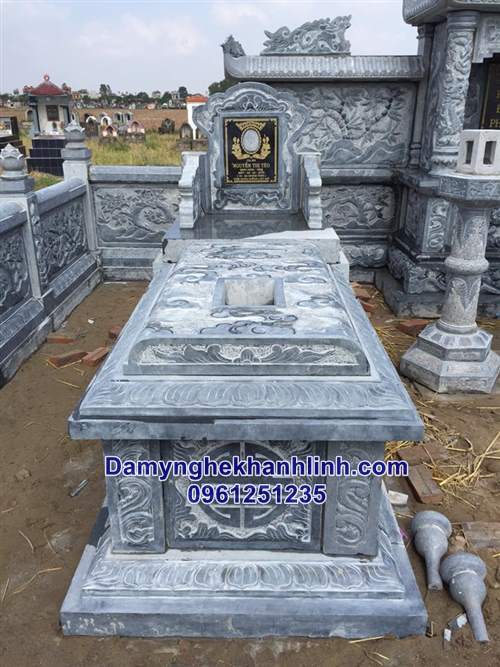 Mẫu mộ đá bành đẹp 