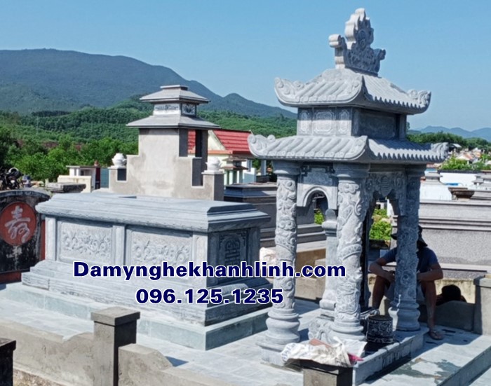 Mẫu mộ đá tam sơn đẹp bán tại Đà Nẵng