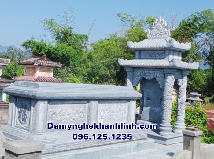 Mộ đá tam sơn đẹp - mộ đá hậu bành bán tại Đà Nẵng