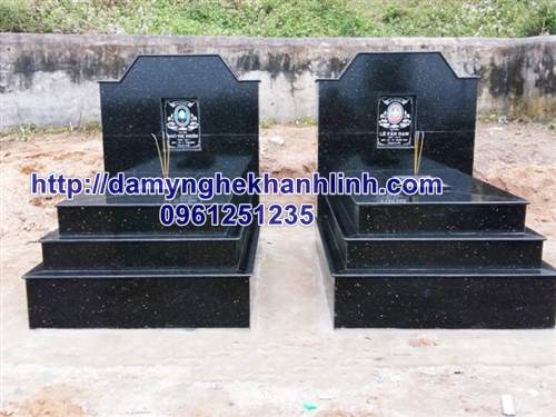 Mộ tam cấp đá grannit