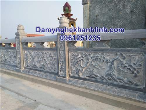 Hàng rào đá lăng mộ đẹp