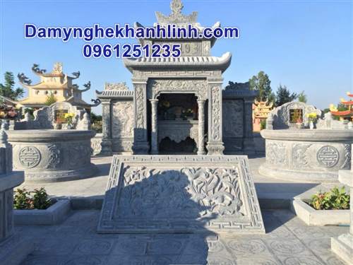 Khu lăng mộ đá đẹp - Đá mỹ nghệ Khánh Linh.