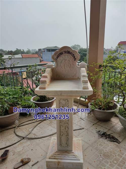 Kích thước cây hương đá vàng ngoài trời chuẩn phong thủy
