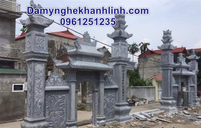 Kích thước cổng đá nhà thờ họ đẹp 