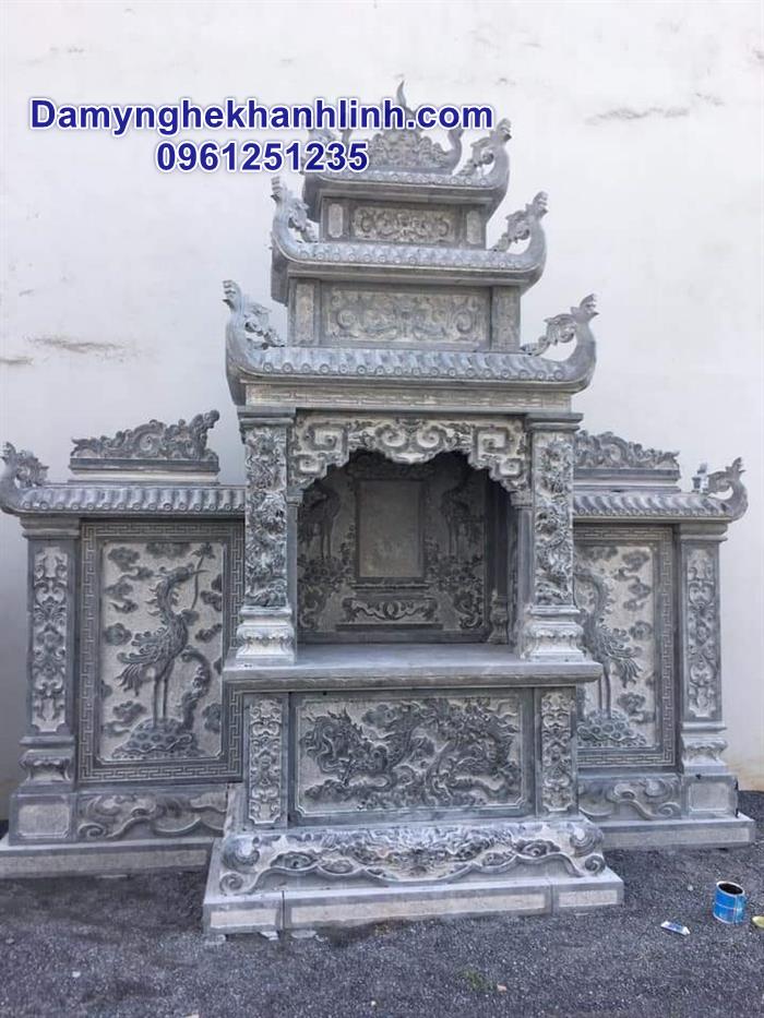 Kích thước lăng thờ đá chuẩn phong thủy