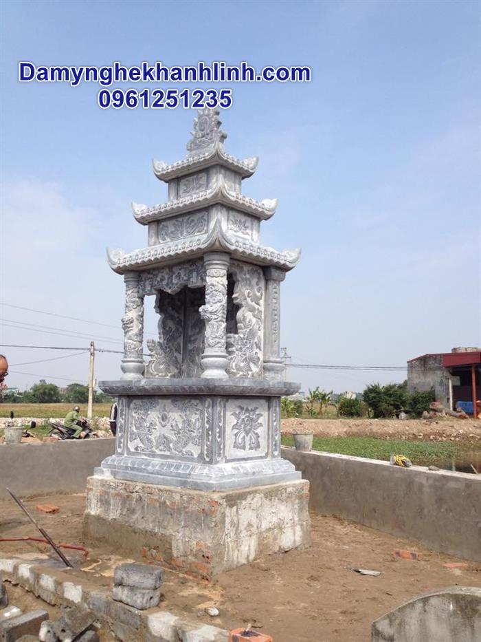 Kích thước lăng thờ đá chuẩn