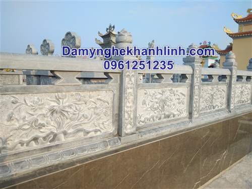 Lan can đá lăng mộ đẹp 
