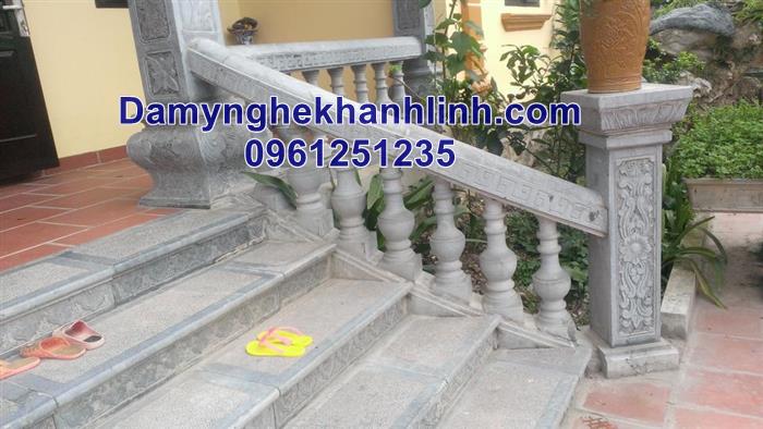Lan can đá khu nhà ở dân sinh