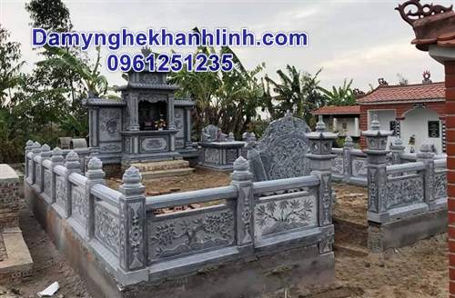 Lăng mộ đá - khu lăng mộ đá gia đình đẹp 