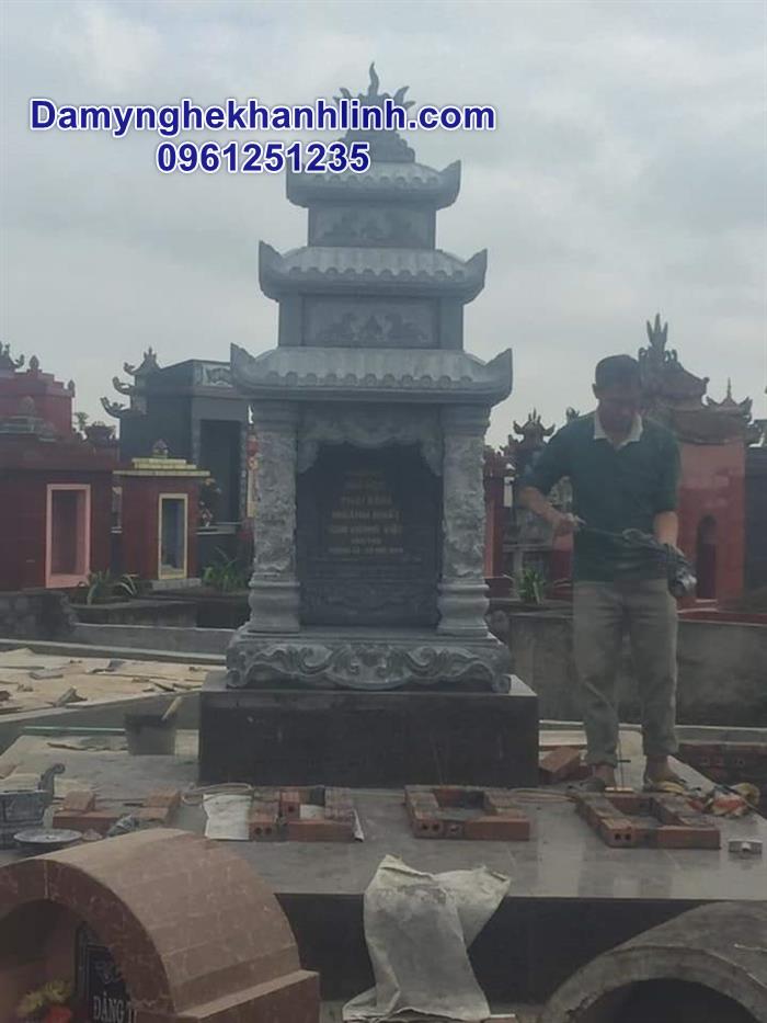 Lăng thờ đá đẹp 