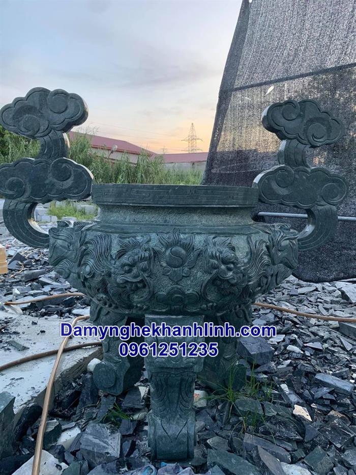 Lư hương đá đẹp 