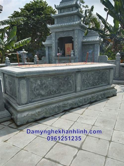 Mặt hông lăng mộ đá đẹp