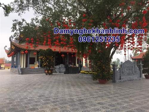 mẫu cuốn thư đá đẹp tiến cúng nhà thờ họ