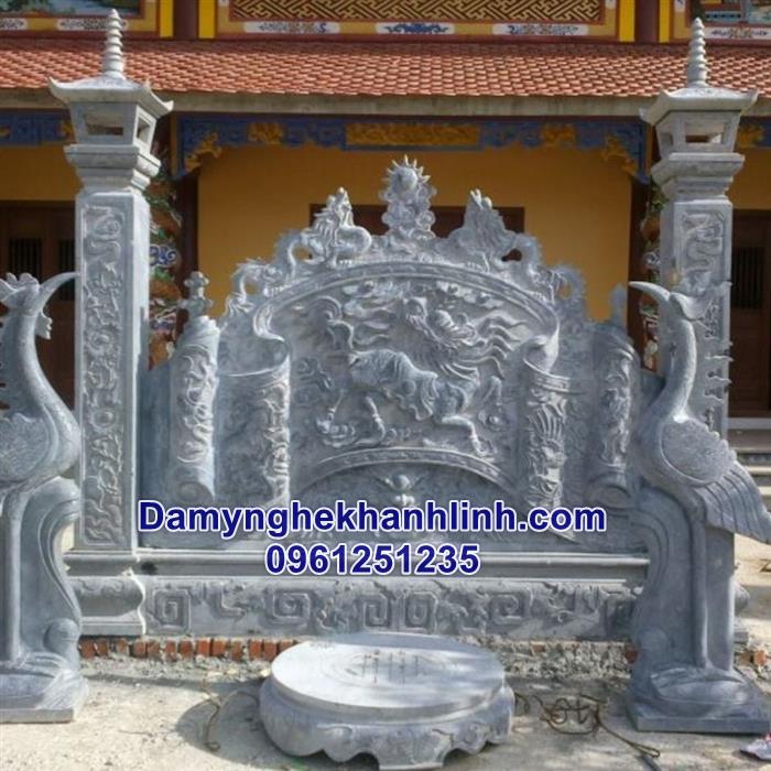 Mẫu cuốn thư đá đẹp